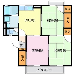 コートビレッジさとAの物件間取画像